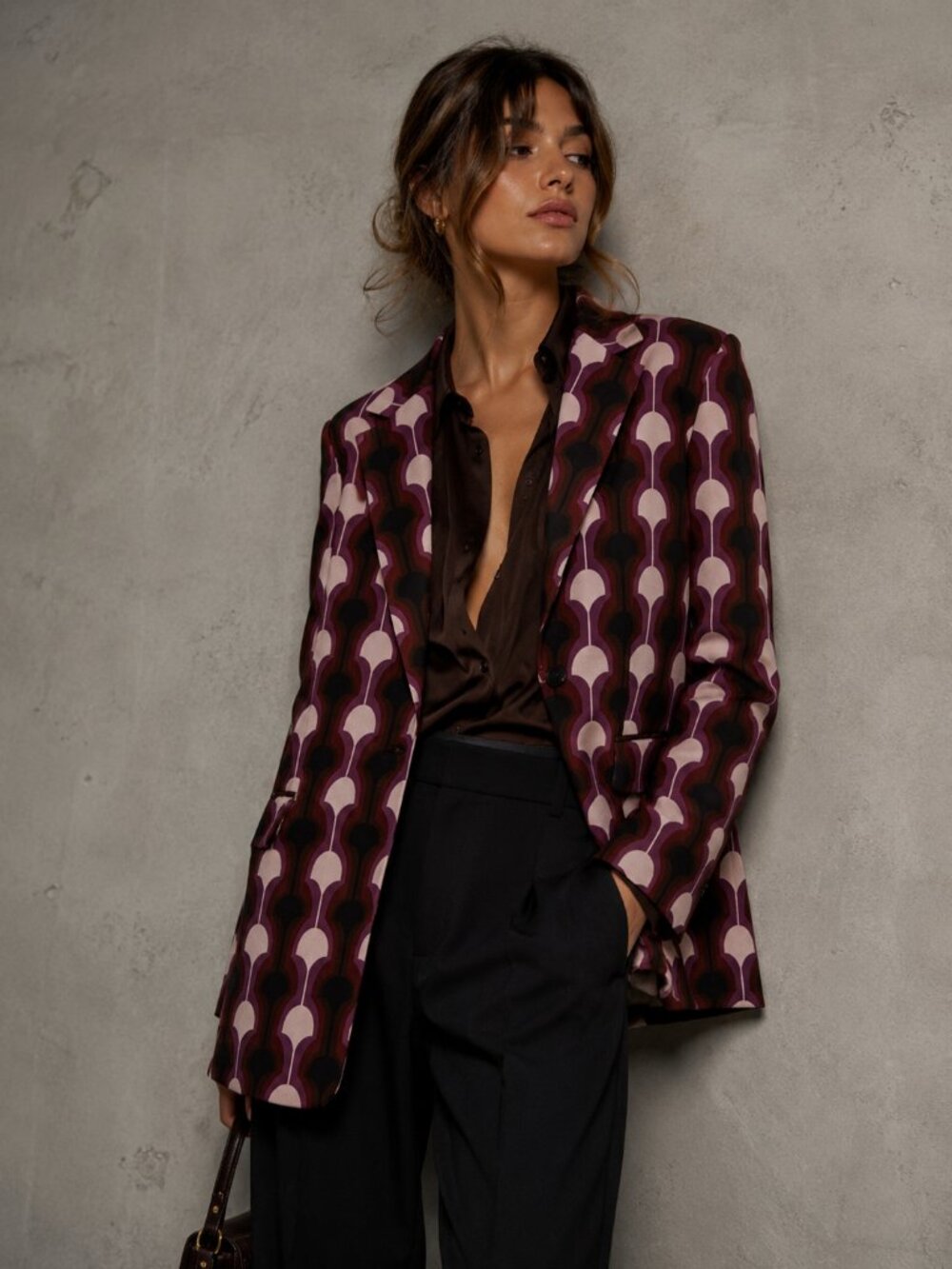 ZARA SS22 Limited Edition Bloggers Fav Disco Printed Blazer
